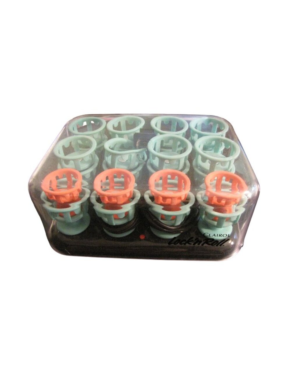Vintage 1989 Clairol LOCK 'n ROLL Hot Rollers Curlers BT-1 Heated Stylers